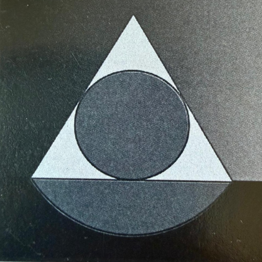 EVEglyph Design mark — triangle, inscribed circle and bowl